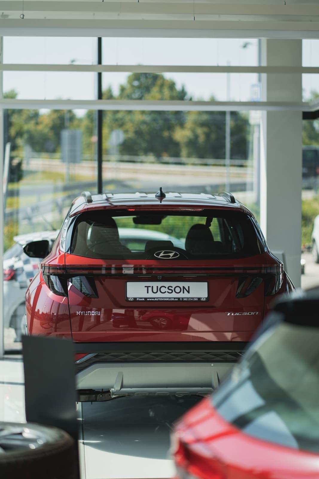 Hyundai Tucson v showroomu Auto Vinkler Písek